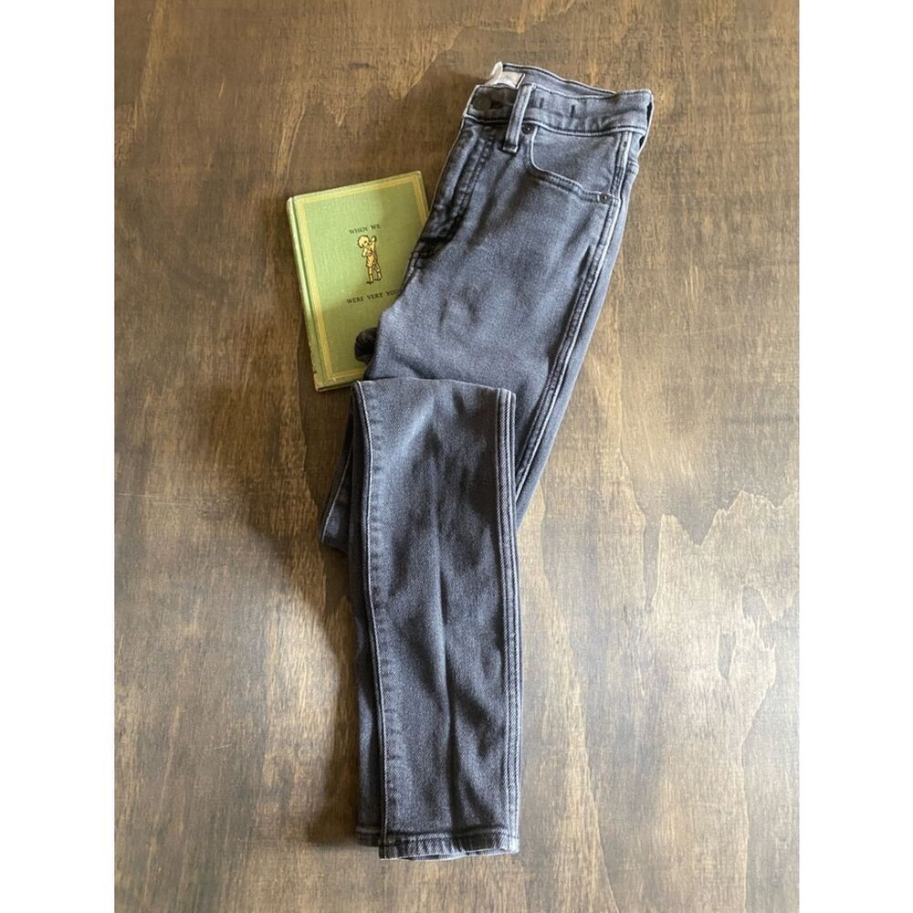 Madewell Charcoal Gray Skinny Jeans